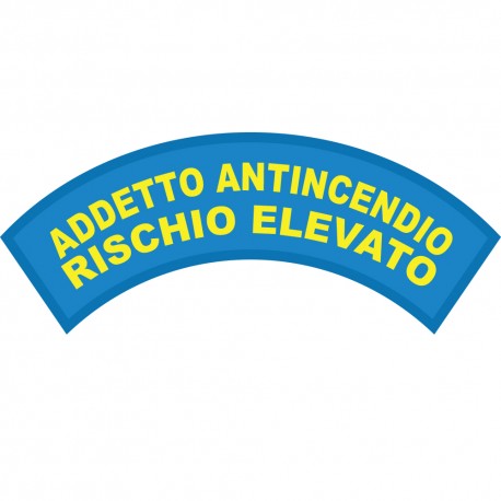 PATCH ADDETTO ANTINCENDIO